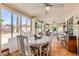 Bright sun room featuring a dining area and lots of windows at 14680 W Morning Star Trl, Surprise, AZ 85374