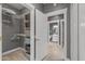 Walk-in closet with wire shelving and storage baskets, attached to the en-suite bathroom at 16232 W Montoya Dr, Surprise, AZ 85374