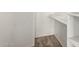 A small storage closet with shelving and a tiled floor at 1942 S Emerson -- # 219, Mesa, AZ 85210