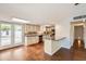 Bright eat-in kitchen with stainless appliances, custom cabinets and access to the outdoor patio at 2021 W Clarendon Ave, Phoenix, AZ 85015
