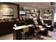Modern nail salon with comfortable seating and professional equipment ensures a luxurious and relaxing experience at 40215 N 110Th Pl, Scottsdale, AZ 85262