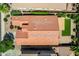 A bird's-eye view of the tile roof and landscaped yard at Rancho El Dorado, Maricopa, AZ at 42505 W Venture Rd, Maricopa, AZ 85138