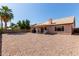 Spacious backyard with covered patio, ideal for outdoor living at 821 E Chicago St, Chandler, AZ 85225
