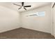 Neutral bedroom with a window and carpet flooring at 9602 N 5Th Ave, Phoenix, AZ 85021