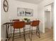 Stylish dining area featuring modern furnishings and a minimalist design at 9602 N 5Th Ave, Phoenix, AZ 85021