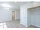 Dining room with light wood floors with a doorway leading to the kitchen at 1450 E Topeka Dr, Phoenix, AZ 85024