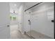 Modern bathroom with an enclosed shower and neutral finishes at 15620 W Georgia Dr, Surprise, AZ 85379