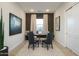 Modern office space with a large window and stylish decor at 15695 W Christy Dr, Surprise, AZ 85379