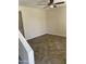Living room with ceiling fan and tile floors at 1750 E Mateo Cir # 106, Mesa, AZ 85204