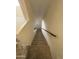 Carpeted stairway with handrail at 1750 E Mateo Cir # 106, Mesa, AZ 85204
