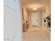 Inviting entryway with a decorative console table, stylish artwork, and a bright, welcoming atmosphere at 3669 E Boot Track Trl, Gilbert, AZ 85296