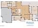 Detailed floorplan showcasing the layout of a modern custom home with multiple bedrooms and baths at 3933 E Freeman Ln, San Tan Valley, AZ 85140