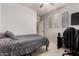 Functional bedroom with carpet flooring, window view and desk space for optimal living at 4061 E Torrey Pines Ln, Chandler, AZ 85249