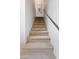 Carpeted staircase leading to the upper level of the home at 4343 N 21St St # 213, Phoenix, AZ 85016