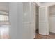 Closet featuring organizers, wood floors, and white doors at 45 Leisure World -- # 45, Mesa, AZ 85206