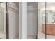 Mirrored closet featuring closet organizers at 45 Leisure World -- # 45, Mesa, AZ 85206
