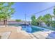 Backyard pool with stone waterfall feature creating a relaxing outdoor oasis at 5038 N 20Th Ave, Phoenix, AZ 85015