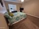 Comfortable bedroom with a ceiling fan and a bright window at 839 S Westwood S -- # 169, Mesa, AZ 85210
