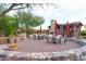 Outdoor community seating area with a built-in grill, perfect for gatherings at 8691 E Eastwood Cir, Carefree, AZ 85377