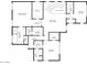Detailed second floor plan showcasing bedroom, bathroom, and Gathering room layouts at 9342 W White Feather Ln, Peoria, AZ 85383