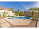 Sparkling private pool surrounded by mature landscaping and patio area at 10351 W Carlota Ln, Peoria, AZ 85383