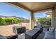 Inviting outdoor patio space perfect for relaxing or entertaining with beautiful outdoor views at 17520 W Fairview St, Goodyear, AZ 85338