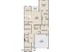 Open floorplan connecting the kitchen, dining, and great room and featuring 4 bedrooms and 2-car garage at 18243 W La Senda Dr, Surprise, AZ 85387