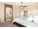 Main bedroom boasts an en-suite bathroom and large closet at 18419 W Maui Ln, Surprise, AZ 85388