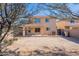 Home featuring a spacious backyard with a covered patio and neutral colored exterior at 22320 W Morning Glory St, Buckeye, AZ 85326