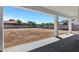 Covered patio showing the view of the empty lot, with concrete patio at 26619 S 169Th Pl, Queen Creek, AZ 85142