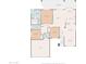 Detailed floor plan showcasing the layout of the home, including room dimensions and features at 3842 W Ironwood Dr, Chandler, AZ 85226