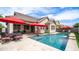 Backyard pool with a patio at 4323 E Wheaton St, Gilbert, AZ 85295