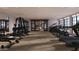 Well-equipped gym featuring modern equipment, treadmills, weight machines, and mirrored walls for fitness enthusiasts at 4915 N Ascent Dr, Scottsdale, AZ 85251