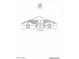 Detailed architectural front elevation rendering with multi-paned windows and centered arched entry at 10040 E Grandview St, Mesa, AZ 85207