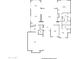 Detailed floor plan showcasing layout, room sizes, and flow of the home at 11123 E Monument Dr, Scottsdale, AZ 85262