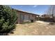 Fenced backyard with an covered patio area at 12505 W Adams St, Avondale, AZ 85323