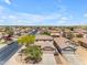 An aerial view of the neighborhood with desert landscaping at 12630 W Corrine Dr, El Mirage, AZ 85335