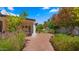 Inviting backyard patio with well-kept brick and covered area, ideal for outdoor relaxation and entertainment at 13007 N 1St St, Phoenix, AZ 85022