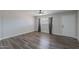 Bright living room with modern ceiling fan, hard surface floors and ample light at 1325 W 7Th Ave, Mesa, AZ 85202