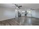 Open concept living space featuring a new kitchen and hard surface floors at 1325 W 7Th Ave, Mesa, AZ 85202