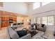 Open-concept living room connecting to the kitchen and dining area, great for Gathering gatherings at 1634 W Red Bird Rd, Phoenix, AZ 85085