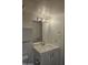 Bathroom featuring updated vanity, sink, mirror and lighting at 1720 E Thunderbird Rd # 2087, Phoenix, AZ 85022