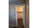 Walk-in closet with carpet flooring and a built-in storage shelf at 1810 N Mcdonald St, Casa Grande, AZ 85122