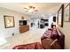Open floor plan with kitchen, dining, and living areas at 25935 W Potter Dr, Buckeye, AZ 85396