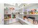 Walk-in pantry featuring ample shelving for organized storage and convenience at 27636 W Runion Dr, Buckeye, AZ 85396