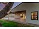Covered patio with recessed lights offers a smooth transition between indoor/outdoor living at 4205 N 19Th Pl, Phoenix, AZ 85016