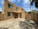 Charming two-story townhome with a stucco exterior and a private courtyard at 4714 E Pueblo Ave, Phoenix, AZ 85040