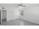 This bedroom offers a ceiling fan and an additional doorway at 541 W Vernon Ave, Phoenix, AZ 85003