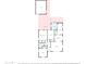 Detailed floor plan showcasing the layout of the home, including bedrooms, living spaces, and outdoor patios at 541 W Vernon Ave, Phoenix, AZ 85003
