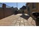 Cozy back patio features a dining area and BBQ perfect for outdoor entertaining at 6631 E Rhodes St, Mesa, AZ 85215